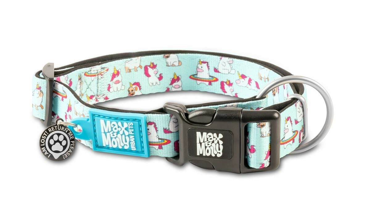 Max & Molly Unicorn Smart ID Köpek Boyun Tasması – Güvenli, Renkli ve Konforlu