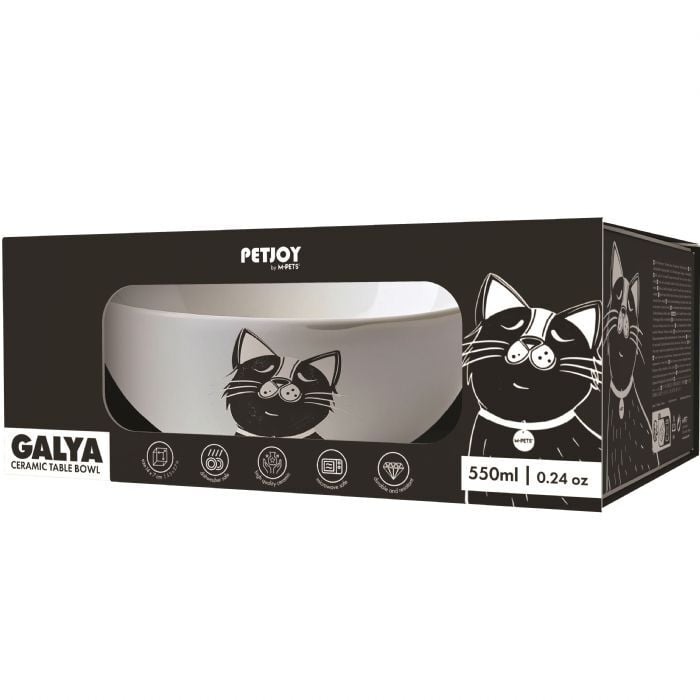 M-PETS GALYA SERAMİK MAMA KABI – 550 ML