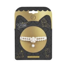 M-PETS GLAM PRESTİGE AKSESUAR WHİTE CAMELLİA (S)