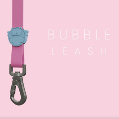 Lindodogs Bubble Köpek Gezdirme Tasması – Pembe, Dayanıklı, Güçlü Kancalı
