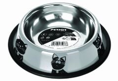 M-PETS PETJOY CATFAMİLY ÇELİK MAMA KABI (L) 910ML