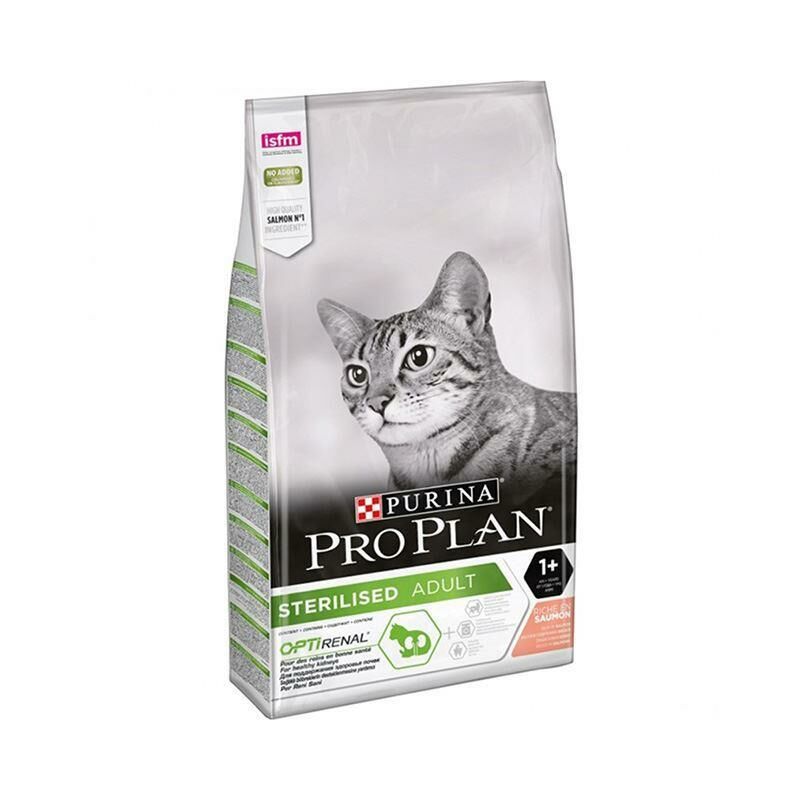 OptiRenal with Salmon Sterilised Cat Food Kısırlaştırılmış Kuru Kedi Maması 3 Kg