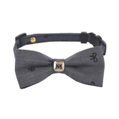 M-PETS GLAM PRESTİGE AKSESUAR PAPYON GREY