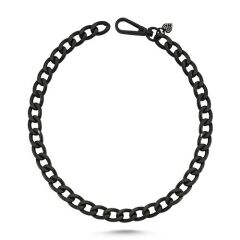 Dali's Kedi Köpek Kolyesi - Siyah Xsmall - 25 cm