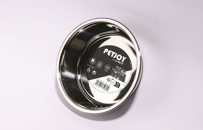 M-PETS PETJOY CATFAMILY ÇELİK MAMA KABI (M) – 850 ML