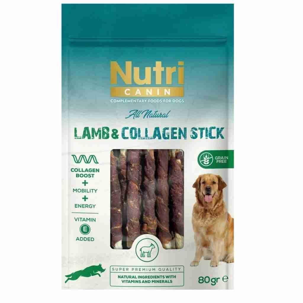 NUTRI CANIN KUZU ETLİ KOLAJEN ÇUBUK 80 GR