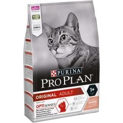 OptiSenses Original Adult Cat Food with Salmon Somonlu Pirinçli Kuru Kedi Maması 3 Kg