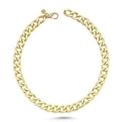 Dali's Kedi Köpek Kolyesi - Gold Small - 35 cm