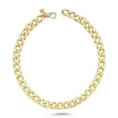 Dali's Kedi Köpek Kolyesi - Gold Small - 35 cm