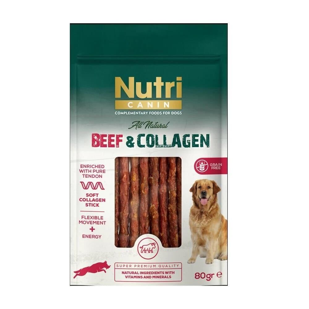 NUTRI CANIN SIĞIR ETİ VE KOLAJEN 80 GR