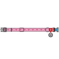 Waudog Wonder Woman Logolu Köpek Boyun Tasması 24-40 CM 20MM
