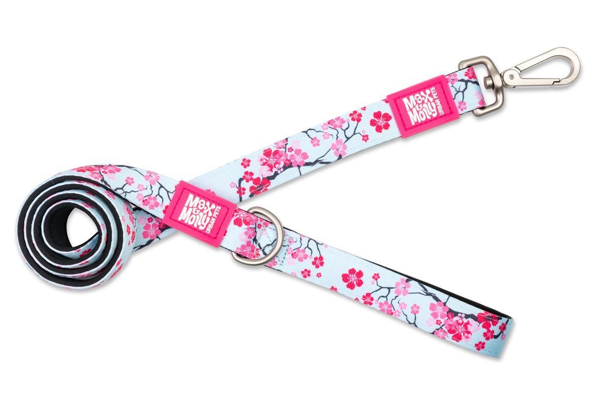 Max & Molly Cherry Bloom Köpek Gezdirme Kayışı – Konforlu ve Şık