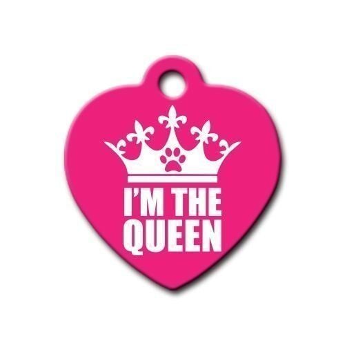 I'm The Queen Kalp Kedi Köpek Künyesi Medium