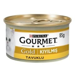 Gourmet Gold Mousse Chicken Pate - Ezme Tavuklu Kedi Konservesi 85 gr