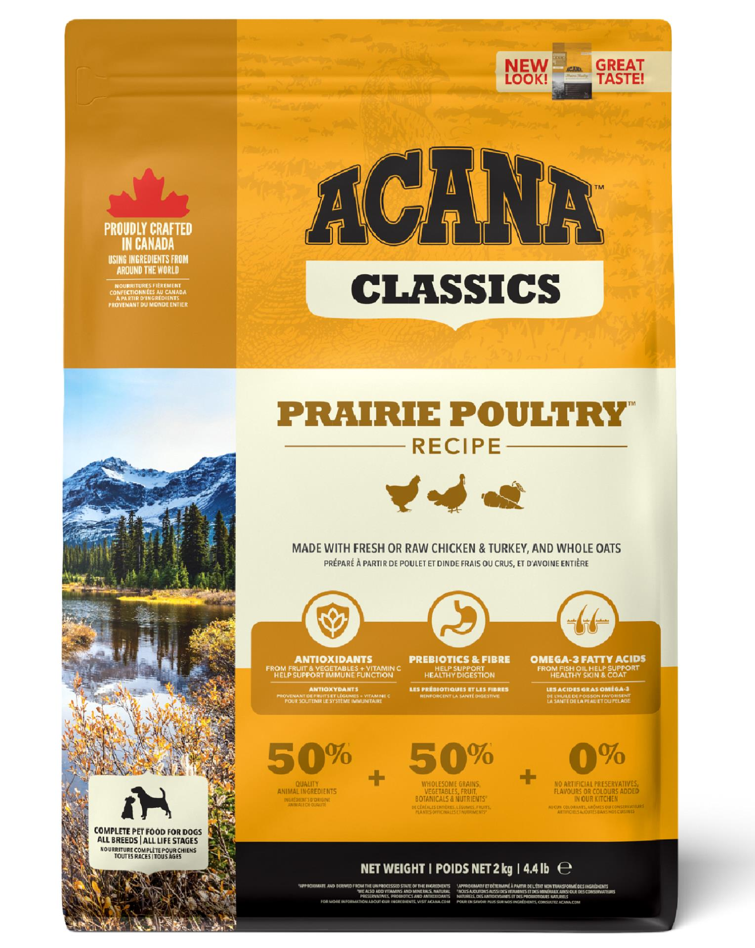 Praire Poultry All Ages&All Breeds Tüm Yaşam Evrelieri ve Tüm ırklar için Köpek Maması 2 Kg