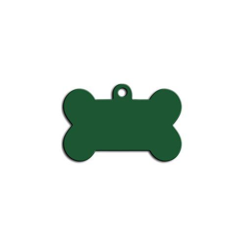 Büyük Kemik Köpek Künyesi Yeşil