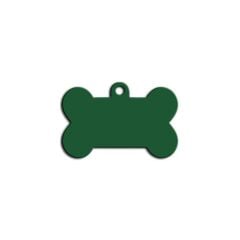 Büyük Kemik Köpek Künyesi Yeşil