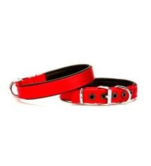 Doggie Konfor Dokuma Köpek İçin Boyun Tasması Kırmızı 1,5X25-30Cm