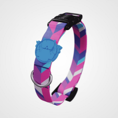 Lindodogs Pink Dream Köpek Boyun Tasması – Ayarlanabilir, Ergonomik