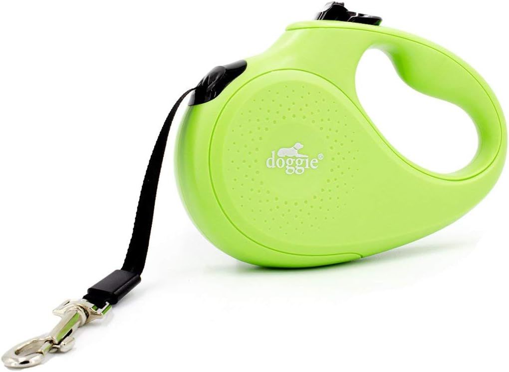 Doggie Otomatik Köpek Uzatma Tasması – Master Seri, Yeşil (50 kg / 5 m)