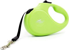 Doggie Otomatik Köpek Uzatma Tasması – Master Seri, Yeşil (50 kg / 5 m)