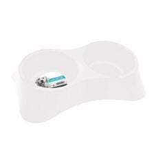 Melamin Mama – Su Kabı İkili Beyaz (2 × 1700 ml)