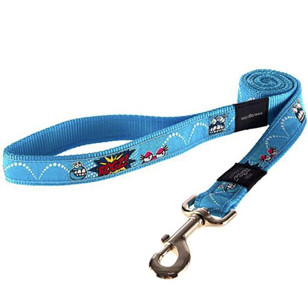 Rogz Gülen Diş Desenli Uzatma Köpek Tasması – XL (25 mm, 1,8 m)