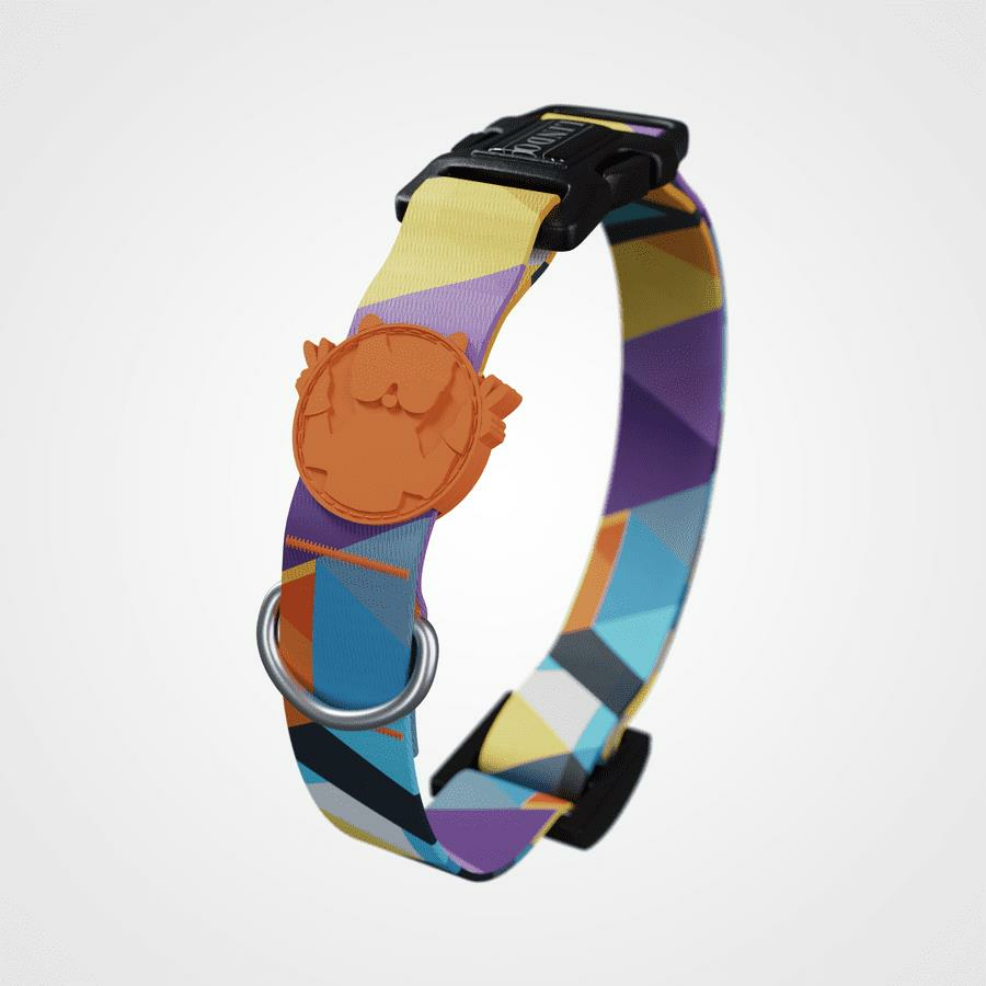 Lindodogs Ibiza Köpek Boyun Tasması – Ayarlanabilir, Polyester