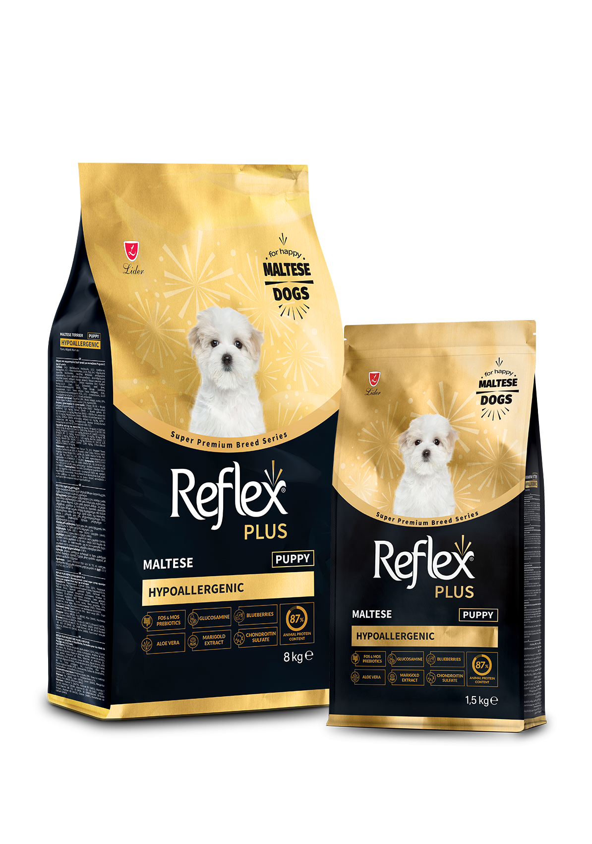 REFLEX PLUS MALTESE TERRIER YAVRU KÖPEK MAMASI 1,5 KG
