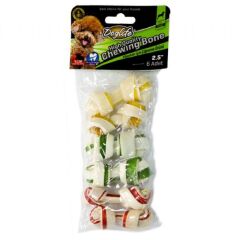 Düğümlü Preslenmiş Kemik Köpek Ödülü 6’lı Paket 48 g