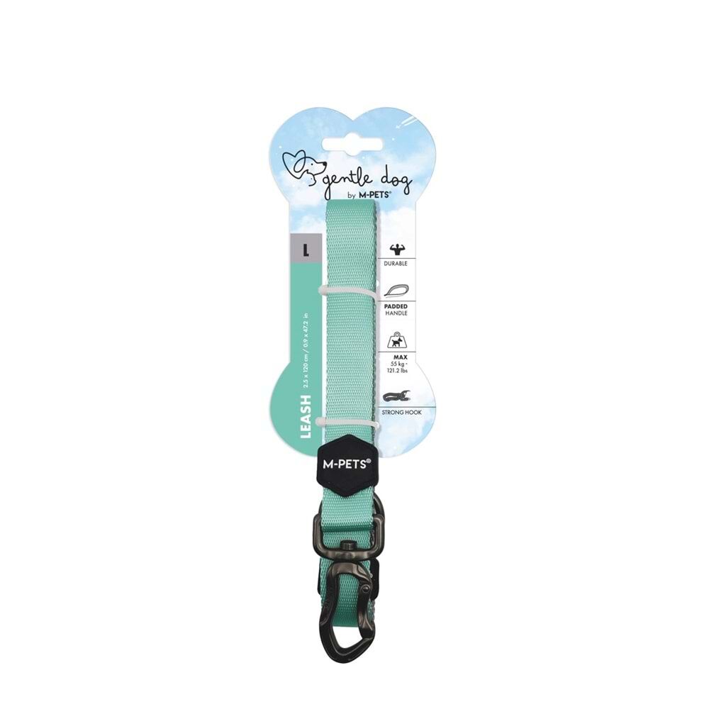 M-PETS GENTLE DOG GEZDİRME KAYIŞI (L) GREEN