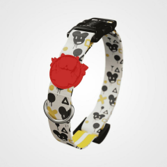 Lindodogs Bad Mouse Köpek Boyun Tasması – Ayarlanabilir, Polyester