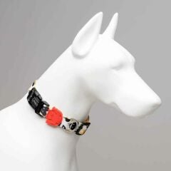 Lindodogs Bad Mouse Köpek Boyun Tasması – Ayarlanabilir, Polyester