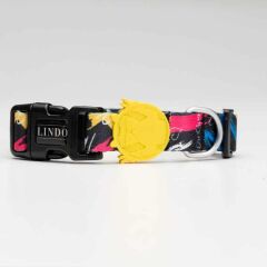 Lindodogs Enjoy Köpek Boyun Tasması – Ayarlanabilir, Polyester