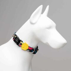 Lindodogs Enjoy Köpek Boyun Tasması – Ayarlanabilir, Polyester