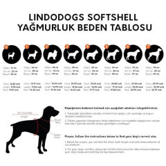 Lindo Luxury London Kırmızı Köpek Montu Beden:3