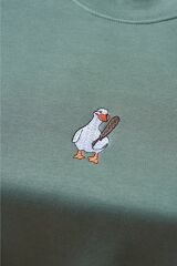 SALYA POU ÇAĞLAA YEŞİLİ SWEATSHIRT XS