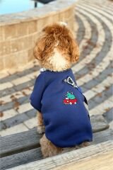 SALYA POU MAVİ SWEATSHIRT XS