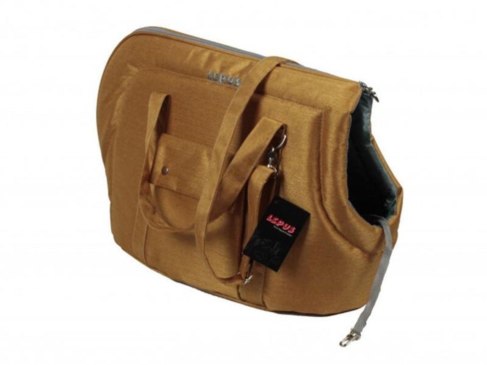 Lepus Kedi ve Köpek Açık Taşıma Çantası – Hardal | Ferah & Pratik Tasarım