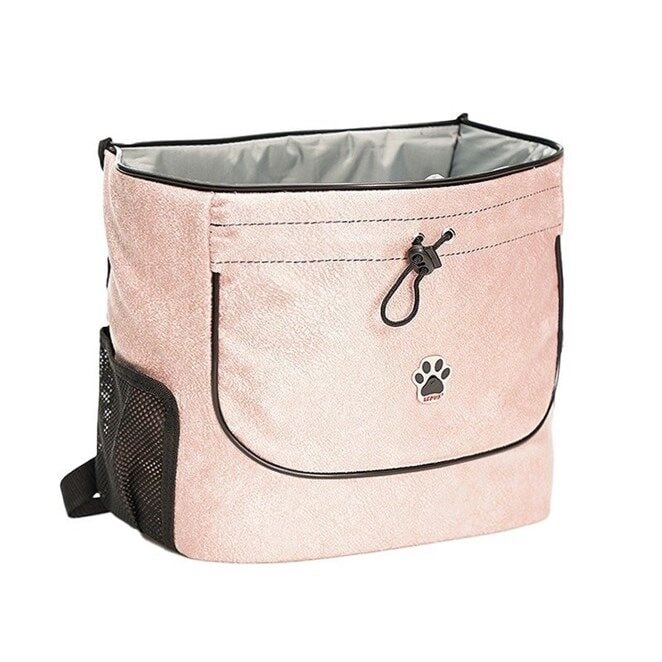 Lepus Kedi ve Küçük Köpek Taşıma Ana Kucağı – Pembe | Konforlu & Pratik Seyahat Aksesuarı