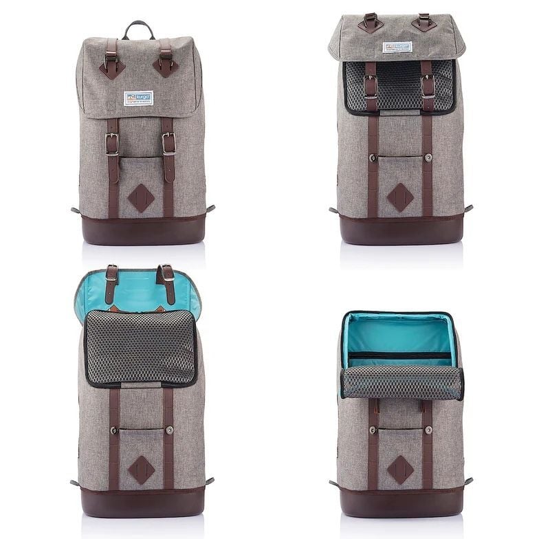 KURGO K9 RUCKSACK DOG CARRIER GRI