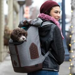 KURGO K9 RUCKSACK DOG CARRIER GRI