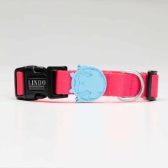 Lindodogs Bubble Köpek Boyun Tasması – Ayarlanabilir, Polyester