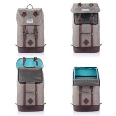 KURGO K9 RUCKSACK DOG CARRIER KOYU GRI