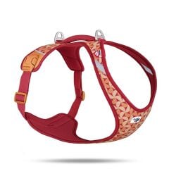 CURLI BELKA HARNESS AIR-MESH LE26 SEMI CIRCLE RED – GÖĞÜS TASMASI (3XL)