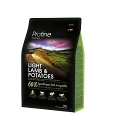 Light Lamb&Potatoes Adult All Breeds Dog Food Bütün Irklar İçin Kuzulu ve Patatesli Düşük Kalorili Yetişkin Köpek Maması 3 Kg