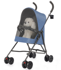 Nunbell Daisy Kedi ve Köpek Arabası Mavi-Puset