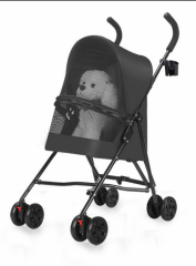 Nunbell Daisy Kedi ve Köpek Arabası Siyah -Puset