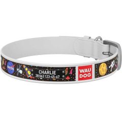Waudog NASA Desenli Köpek Boyun Tasması 21-29 CM