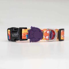 Lindodogs Gingerman Köpek Boyun Tasması – Ayarlanabilir, Polyester